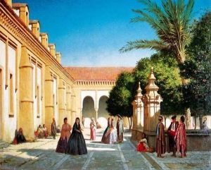 Jardin Des Orangers A Cordoue