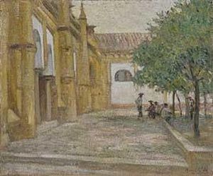 Patio De Los Naranjos De La Mezquita De Cordoba