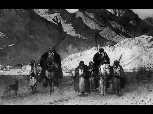 In the Mountains by Leon Bonnat