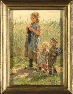 La Promenade Des Enfants by Jan Zoetelief Tromp