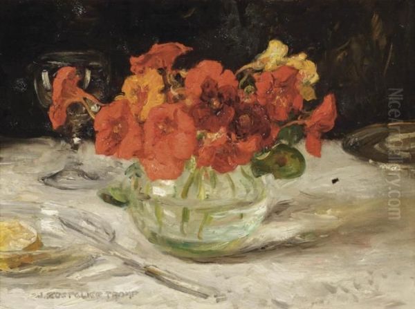 A Still Life With Indian Cress - view 1