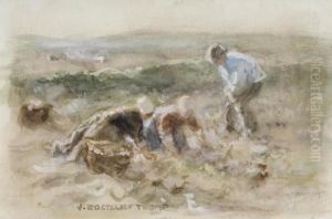 Figures In The Dunes by Jan Zoetelief Tromp