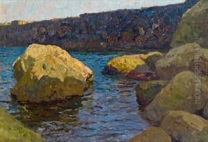 Kustenlandschaft by Alfred Zoff