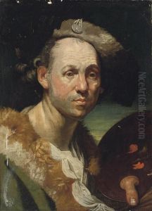 Portrait Of The Artist by Johann Zoffany