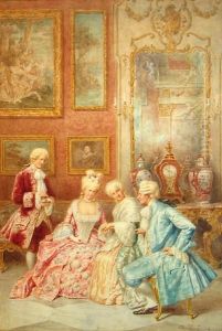 The Prospective Suitor by A. Zoffoli