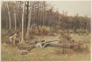 Turkey Hunting by Rufus Fairchild Zogbaum