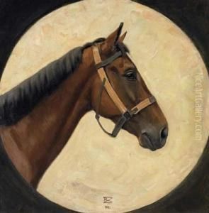 Horse Portrait by Rufus Fairchild Zogbaum