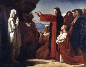 The resurrection of Lazarus by Leon Bonnat
