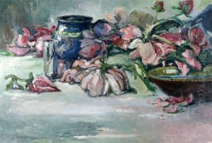 Blomsterstilleben by Emil Zoir