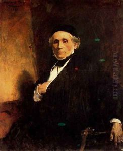 Joseph Nicolas Robert-Fleury by Leon Bonnat