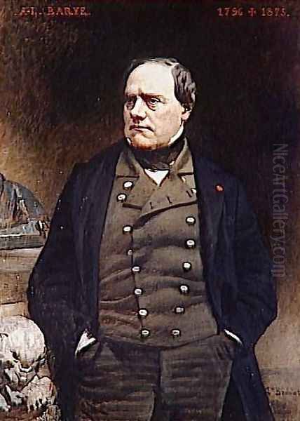 Portrait of sculptor Barye - view 1
