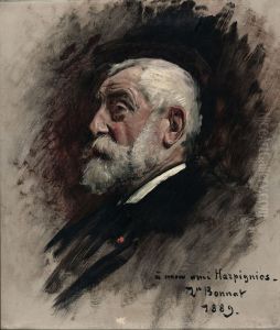 Portrait of Henri Harpignies Portrait of Henri Harpignies