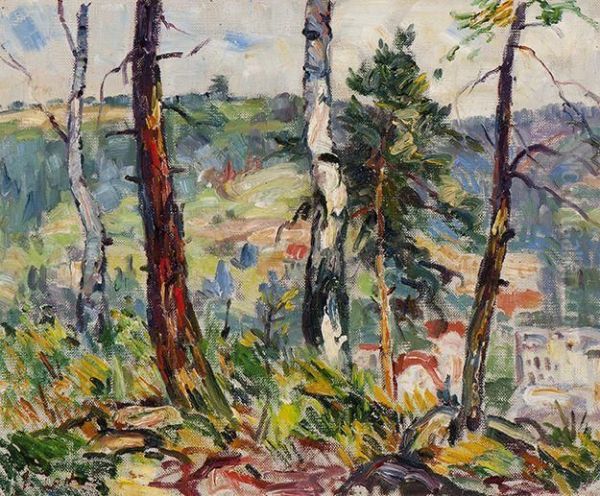 View Over A Hilly Landscape - view 1