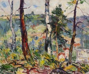 View Over A Hilly Landscape by Jacques Abraham Zon