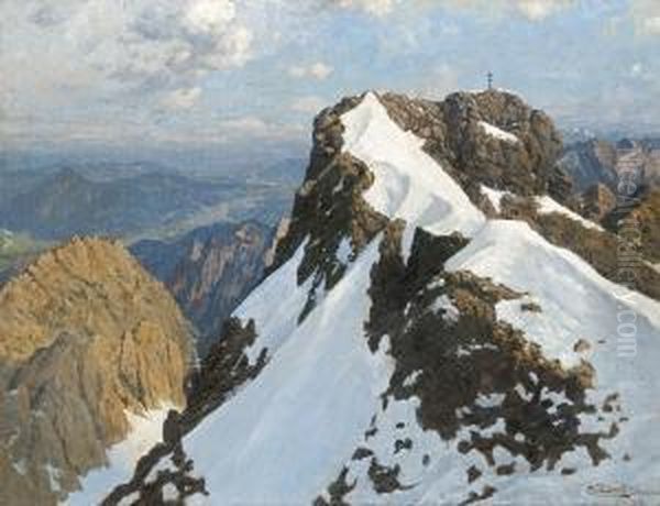 Widok Na Wierzcholek Zugspitze - view 1