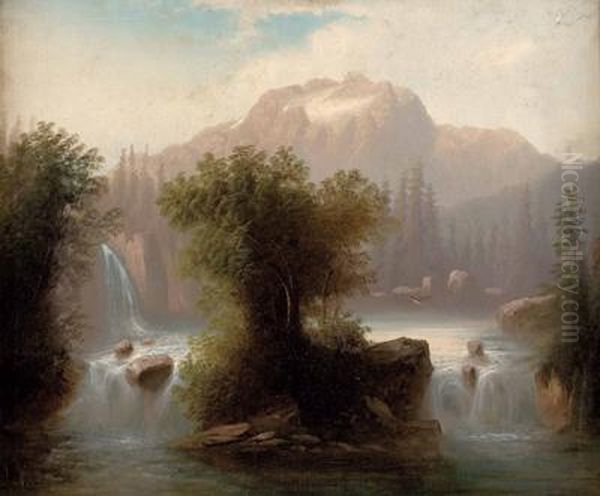 Wasserfall Im Hochgebirge - view 1