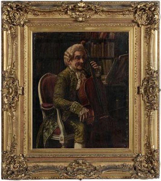 The Cellist - view 1