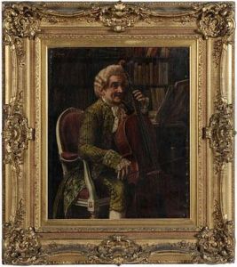 The Cellist by Antonio Zoppi