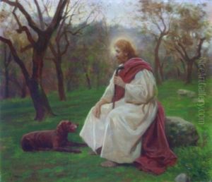 San Roque Y Su Perro by Antonio Zoppi