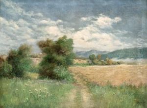 Summer Landscape by Gyula, Julius Zorkoczy