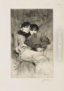 Kusinerna - The Cousins by Anders Zorn