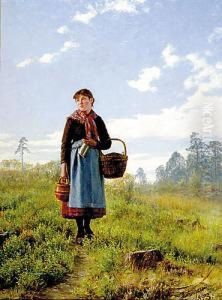 Blueberry Picker by Emil Zschimmer