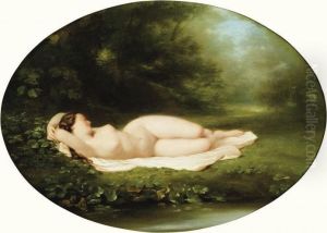 Baigneuse Assoupie by Fritz Zuber-Buhler