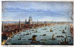 The South West Prospect of London, from Somerset Gardens to the Tower (1)