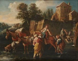 Le Passage Du Gue by Francesco Zuccarelli