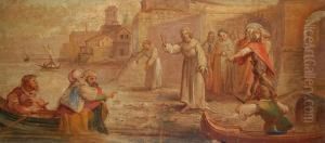 Sant'antonio Da Padova Predica Ai Pesci