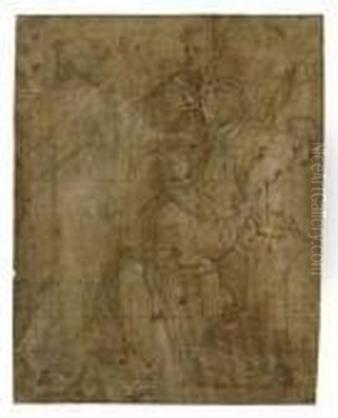 A Group Of Disciples - view 1