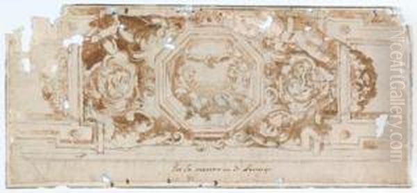 Design For A Ceiling Fresco - view 1