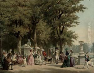 Les Tuilleries Sous Le Directoire by Jan Jacob Zuidema Broos