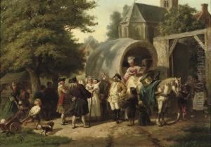 The Travelling Salesman by Jan Jacob Zuidema Broos