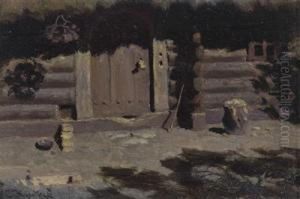 The House Door At Night