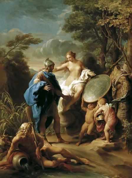 Venus Presenting Aeneas with Armour Forged by Vulcan 1748 - view 1
