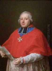 Portrait of Cardinal Etienne Rene Potiers de Gesvres
