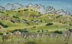Alpfahrt by Johannes Zulle