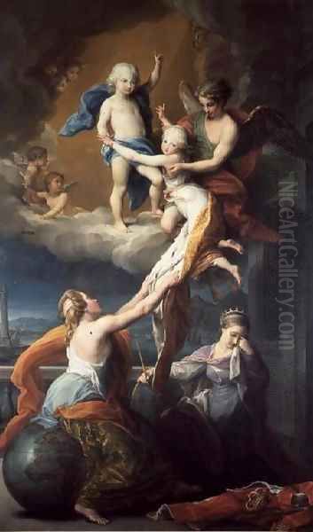 Allegory of the death of the children of Ferdinand IV - view 1