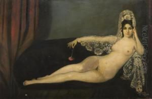 Odalisque by Ignacio Zuloaga Y Zabaleta