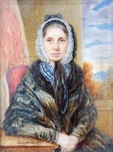 Portret Joanny Z Hirszmanow Kijewskiej by Josef Zumsande