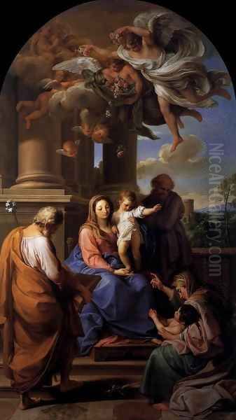 Virgin and Child with Saints - view 1