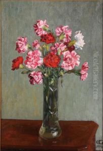 Carnations - A Floral Still Life by C.G. Zuzarren