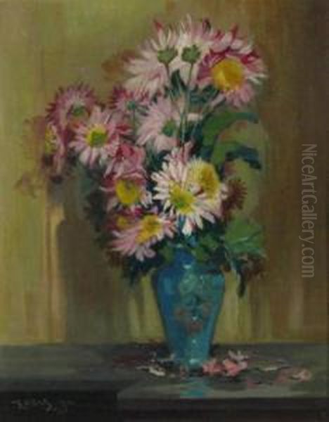 Still Life Flowers In Vase - view 1