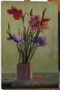 Both Floral Still Lifes by John Zwara