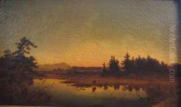 Landscape With Elk - view 1
