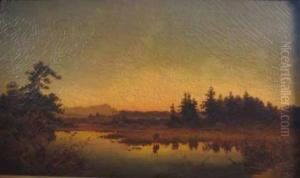 Landscape With Elk
