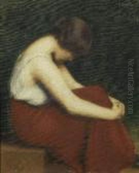 Jeune Fille De Profil - view 1