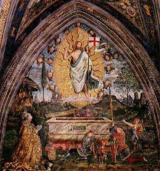 The Resurrection by Bernardino di Betto (Pinturicchio)