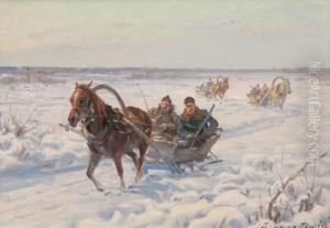 Sladar I Vinterlandskap
